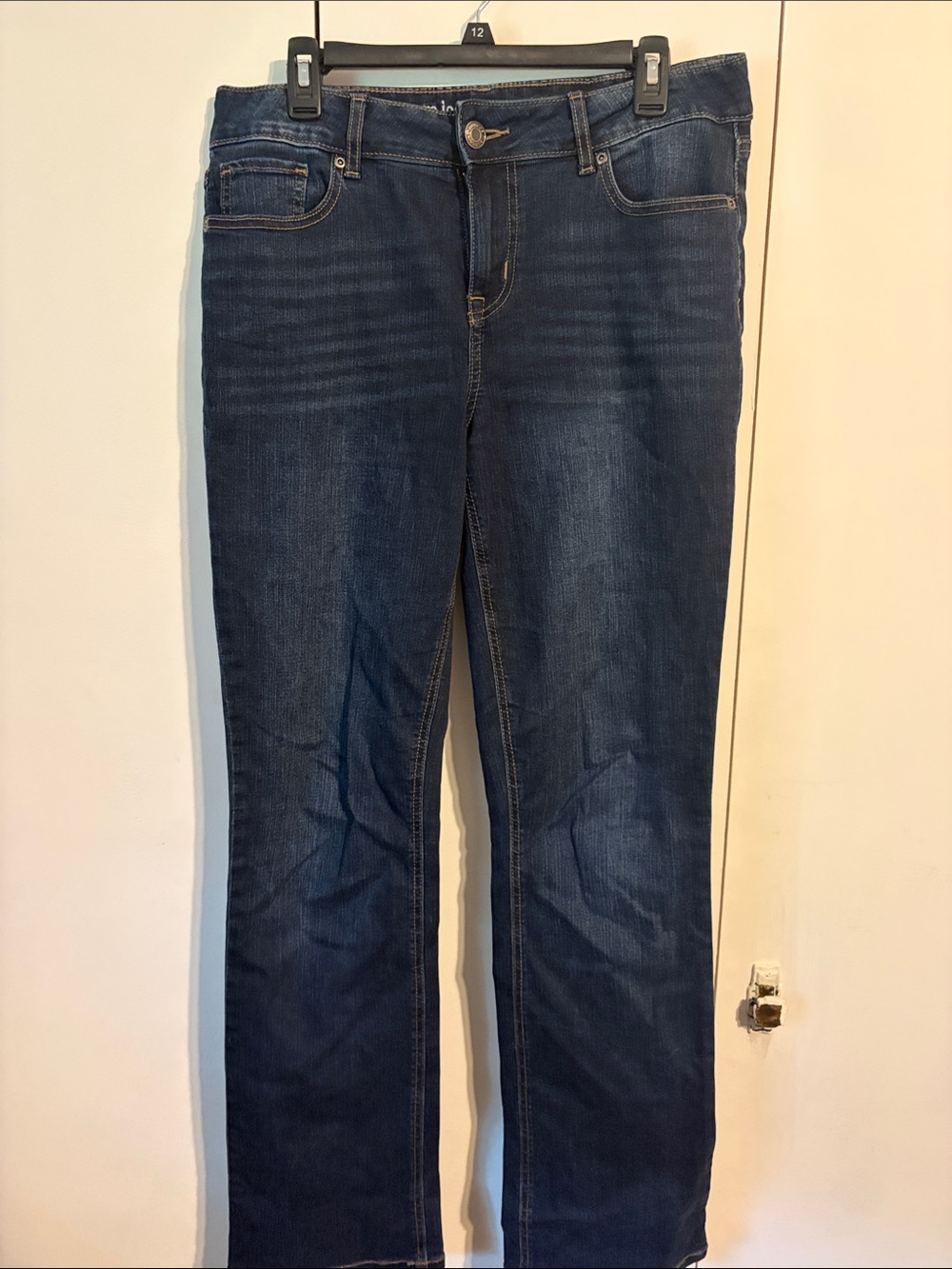 Maurices Dark Blue Boot Cut Jeans